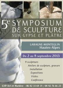 5ème Symposium de sculpture Laragne 2013