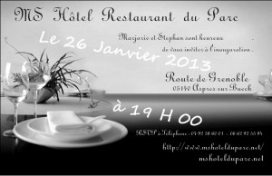 Inauguration MS Restaurant