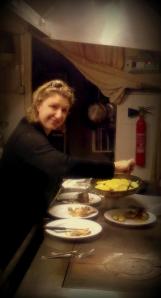 Marjorie en cuisine