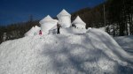 Atelier sculpture sur neige Les Orres