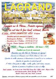 Foire aux dindes 2013 Lagrand