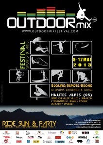 Outdoor Mix Festival Affiche