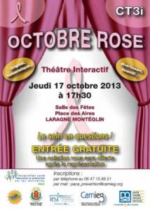 Octobre rose Laragne