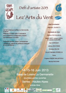 Lez'Arts du Vent Défi d'artistes Serres