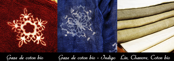 lin chanvre coton bio