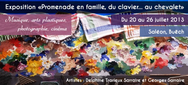 Expo Saléon Promenade en famille