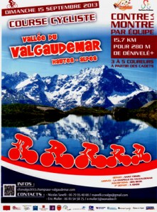 Course Cycliste contre-la-montre par équipe Chapelle en Valgaudemar 2013
